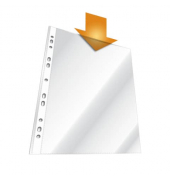 Prospekthüllen 267319, A4 transluzent genarbt, oben offen