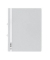 Schnellhefter 258002, A4+, weiß, Polyvinylchlorid (PVC), Vorderdeckel transparent