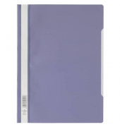 Schnellhefter Standard 257312, A4, farbig sortiert, Polypropylen (PP), Vorderdeckel transparent