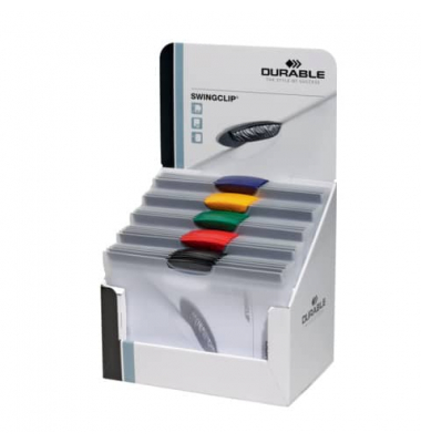 Klemmhefter 2261 00, A4 farbig sortiert, für ca. 40 Blatt, Polypropylen (PP)