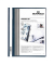 Schnellhefter DURAPLUS 257907, A4+, dunkelblau, Polyvinylchlorid (PVC), Vorderdeckel transparent
