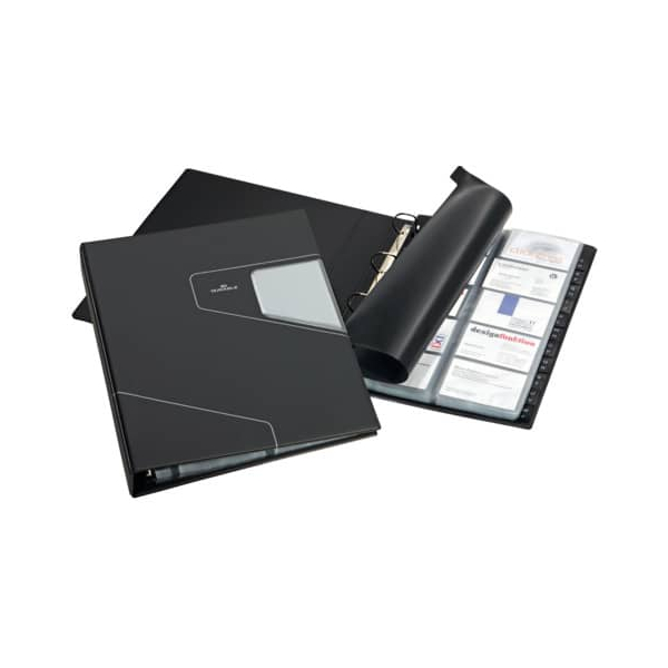 4005546217604 - Visitenkarten-Ringbuch VISIFIX PRO breit schwarz 4005546217604 - Visitenkarten-Ringbuch VISIFIX PRO breit schwarz