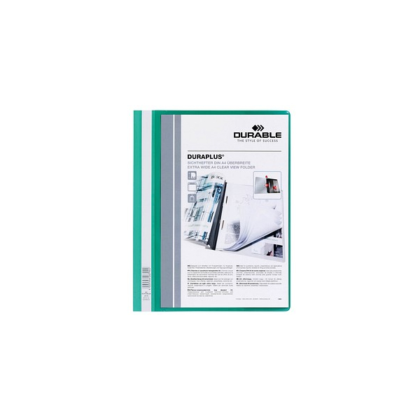4005546267418 - Präsentationshefter DURAPLUS 257905 A4+ grün Polyvinylchlorid (PVC) Vorderdeckel transparent 4005546267418 25 Stück 4005546267418 - Präsentationshefter DURAPLUS 257905 A4+ grün Polyvinylchlorid (PVC) Vorderdeckel transparent 4005546267418 25 Stück