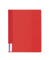 Schnellhefter 268103, A4+, rot, Polyvinylchlorid (PVC), Vorderdeckel transparent