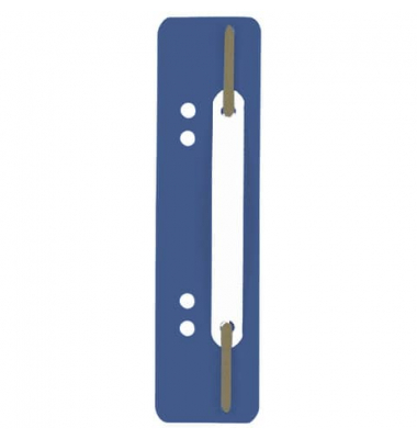 Heftstreifen FLEXI 6901 07, 3,4x15cm (BxL), Kunststoff mit Kunststoffdeckleiste, dunkelblau