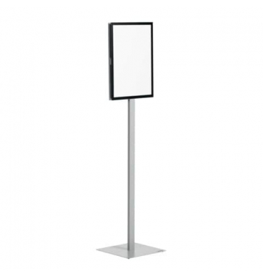 Infost&auml;nder Basic 501357, A3, 130/140cm hoch, Magnetrahmen , beidseitig, grau/anthrazit