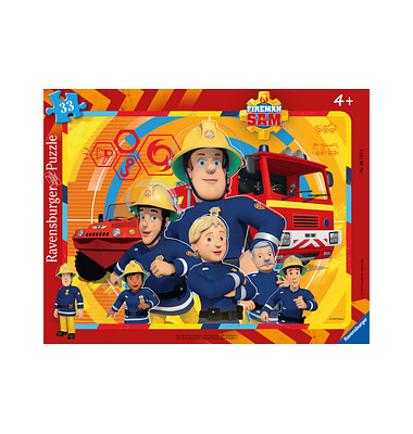 Ravensburger Feuerwehrmann Sam Der Feuerwehrmann Puzzle 33 Teile