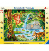 Ravensburger Dschungelbewohner Puzzle 24 Teile
