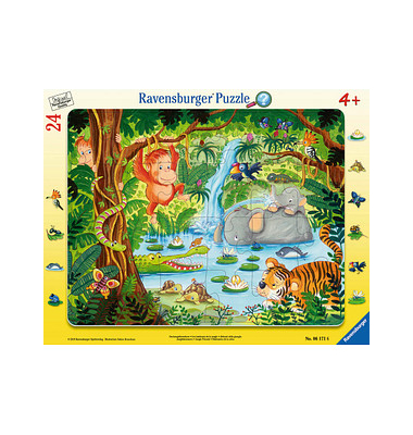 Ravensburger Dschungelbewohner Puzzle 24 Teile