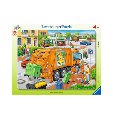 Ravensburger Müllabfuhr Puzzle 35 Teile