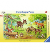 Ravensburger Tierkinder des Waldes Puzzle 15 Teile