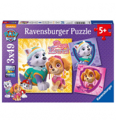 Ravensburger Paw Patrol Bezaubernde Hundemädchen Puzzle 3x 49 Teile