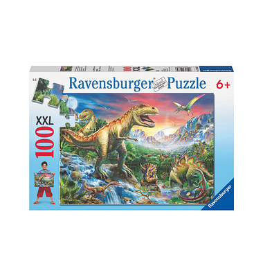 Ravensburger XXL Bei den Dinosauriern Puzzle 100 Teile Ravensburger XXL Bei den Dinosauriern Puzzle 100 Teile