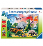 Ravensburger XXL Unter Dinosauriern Puzzle 100 Teile