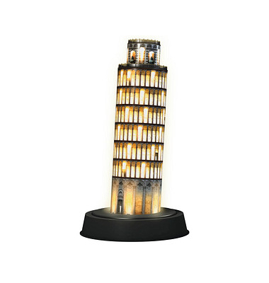 Ravensburger Schiefer Turm von Pisa bei Nacht 3D-Puzzle 216 Teile