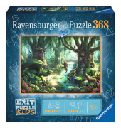 Ravensburger EXIT PUZZLE KIDS Der magische Wald Puzzle 368 Teile