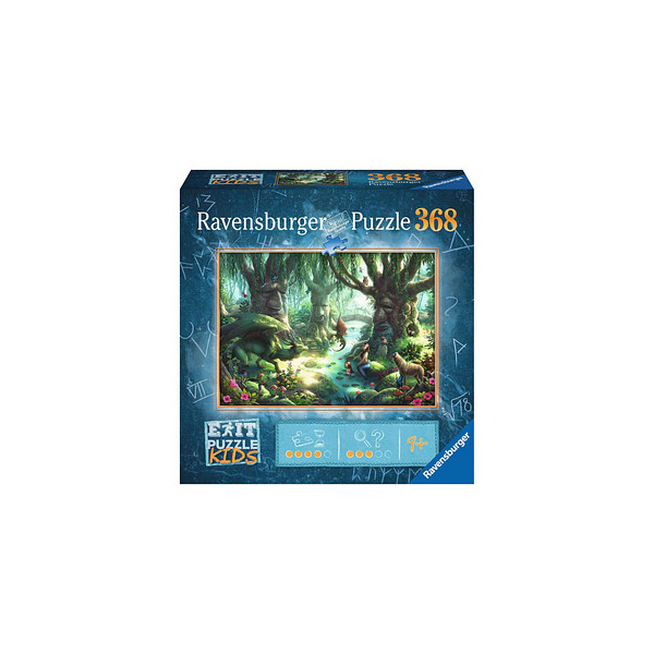 4005556129553 - Ravensburger EXIT Puzzle Kids - 12955 Der magische Wald - 368 Teile Puzzle für K