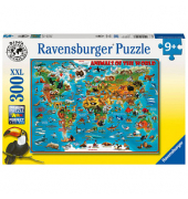 Ravensburger XXL Tiere rund um die Welt Puzzle 300 Teile