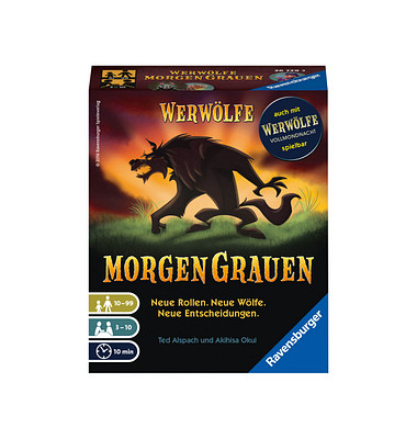 Ravensburger Werwölfe - Morgen Grauen Kartenspiel