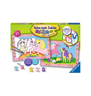 Ravensburger Malen-nach-Zahlen Süße Ponys Ravensburger Malen-nach-Zahlen Süße Ponys