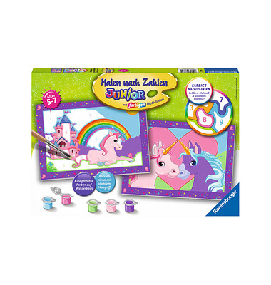 Ravensburger Malen-nach-Zahlen Bunte Einhornwelt Ravensburger Malen-nach-Zahlen Bunte Einhornwelt
