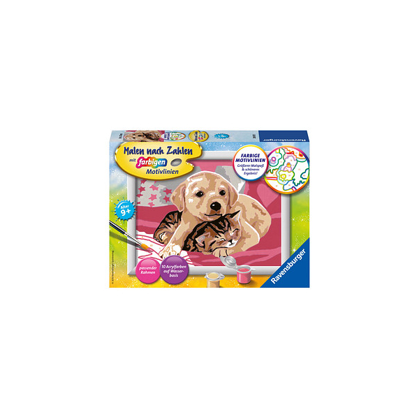 4005556280315 - Malen nach Zahlen RAVENSBURGER Beste Freunde Malvorlagen bunt Kinder Basteln Malen Kosmetik Schmuck Made in Europe FSC - schützt Wald weltweit 4005556280315 - Malen nach Zahlen RAVENSBURGER Beste Freunde Malvorlagen bunt Kinder Basteln Malen Kosmetik Schmuck Made in Europe FSC - schützt Wald weltweit