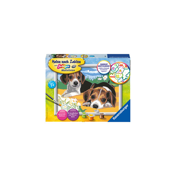 4005556283293 - Malen nach Zahlen RAVENSBURGER Jack Russel Welpen Malvorlagen bunt Kinder Basteln Malen Kosmetik Schmuck Made in Europe FSC - schützt Wald weltweit 4005556283293 - Malen nach Zahlen RAVENSBURGER Jack Russel Welpen Malvorlagen bunt Kinder Basteln Malen Kosmetik Schmuck Made in Europe FSC - schützt Wald weltweit