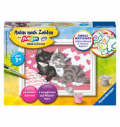 Malen-nach-Zahlen Kuschelkatzen
