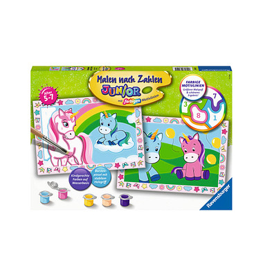 Ravensburger Malen-nach-Zahlen Zauberhafte Einhörner Ravensburger Malen-nach-Zahlen Zauberhafte Einhörner