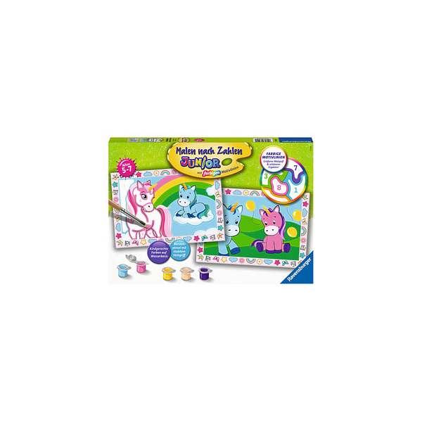 4005556285105 - Malen nach Zahlen Junior - Jeder kann malen (Mal-Sets) Bildgröße 22 x 32 cm Ravensburger Malen nach Zahlen 28510 - Zauberhafte Einhörner - Kinder 5 4005556285105 - Malen nach Zahlen Junior - Jeder kann malen (Mal-Sets) Bildgröße 22 x 32 cm Ravensburger Malen nach Zahlen 28510 - Zauberhafte Einhörner - Kinder 5