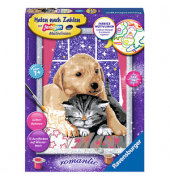 Ravensburger Malen-nach-Zahlen Flauschige Freunde