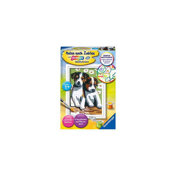 4005556296811 - Malen nach Zahlen - Jeder kann malen (Mal-Sets) Bildgröße 85 x 12 cm Ravensburger Malen nach Zahlen 29681 - Süße Welpen - Kinder ab 7 Jahren 4005556296811 - Malen nach Zahlen - Jeder kann malen (Mal-Sets) Bildgröße 85 x 12 cm Ravensburger Malen nach Zahlen 29681 - Süße Welpen - Kinder ab 7 Jahren