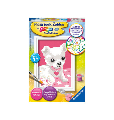 Ravensburger Malen-nach-Zahlen Chihuaha