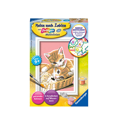 Ravensburger Malen-nach-Zahlen Katzenbabys Ravensburger Malen-nach-Zahlen Katzenbabys