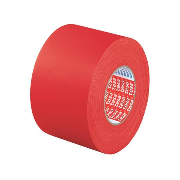 4 Stück Tesa Gewebeband 38mm 50m rot 4005800015106 Tesa 50 Meter