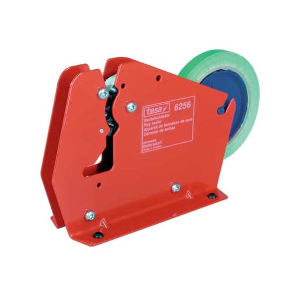4042448270450 - tesa Beutelschließer Rot 12 (B) mm Kunststoff Metall 6256