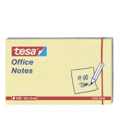 Haftnotizen 57655-00000-05, Office Notes, 125x75mm, gelb, rechteckig