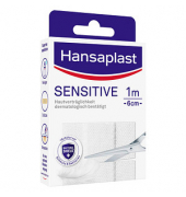 10 Hansaplast Pflaster SENSITIVE 46040 weiß