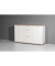 GERMANIA Sideboard Top 3201-178 weiß, sonoma-eiche 2 Fachböden 144,0 x 40,0 x 88,0 cm