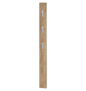 GERMANIA Wandgarderobe 3348-243 eiche Holz 3 Haken 15,0 x 170,0 cm
