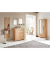 GERMANIA Wandgarderobe 3348-243 eiche Holz 3 Haken 15,0 x 170,0 cm