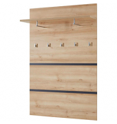 GERMANIA Wandgarderobe Lissabon 3475-228 buche Holz 5 Haken 96,0 x 147,0 cm