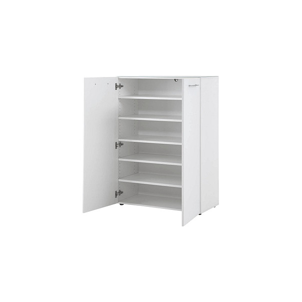 4005949376120 - Scalea Schuhschrank weiß Acrylglas satiniert 5 Fachböden 880 x 400 x 1200 cm 4005949376120 GERMANIA 4005949376120 - Scalea Schuhschrank weiß Acrylglas satiniert 5 Fachböden 880 x 400 x 1200 cm 4005949376120 GERMANIA