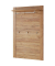 GERMANIA Wandgarderobe 3924-243 eiche Holz 3 Haken 96,0 x 153,0 cm