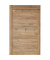 GERMANIA Wandgarderobe 3924-243 eiche Holz 3 Haken 96,0 x 153,0 cm
