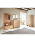 GERMANIA Wandgarderobe 3924-243 eiche Holz 3 Haken 96,0 x 153,0 cm