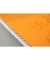Collegeblock 734451377 Premium, Lineatur 21 / liniert mit Rand innen, A4, 90g, orange, 80 Blatt