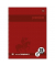 Collegeblock 734451280 Premium, Lineatur 28 / kariert mit Rand innen/außen, A4, 90g, rot, 80 Blatt