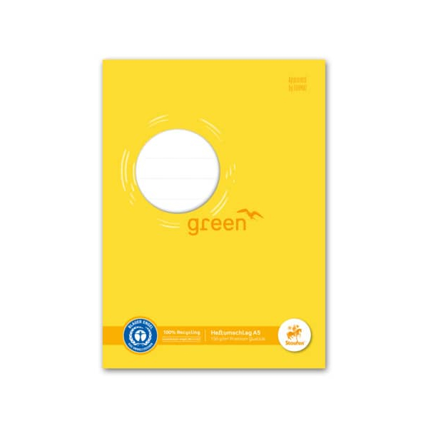 4006050077876 - Heftschoner - A5 150 g gelb Recycling 4006050077876 10 Stück 4006050077876 - Heftschoner - A5 150 g gelb Recycling 4006050077876 10 Stück