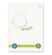 Heftschoner - A4, 150 g, naturweiß, Recycling